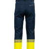 Брюки сигнальные софтшелл Hi-Viz желтые с темно-синим