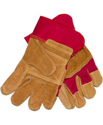 Перчатки спилковые с усилением на ладони 2120w Перчатки спилковые с усилением на ладони 2120w